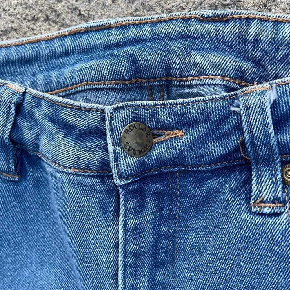 ROLLA’S Westcoast Super Skinny Light Blue Jean - Picture 7 of 11